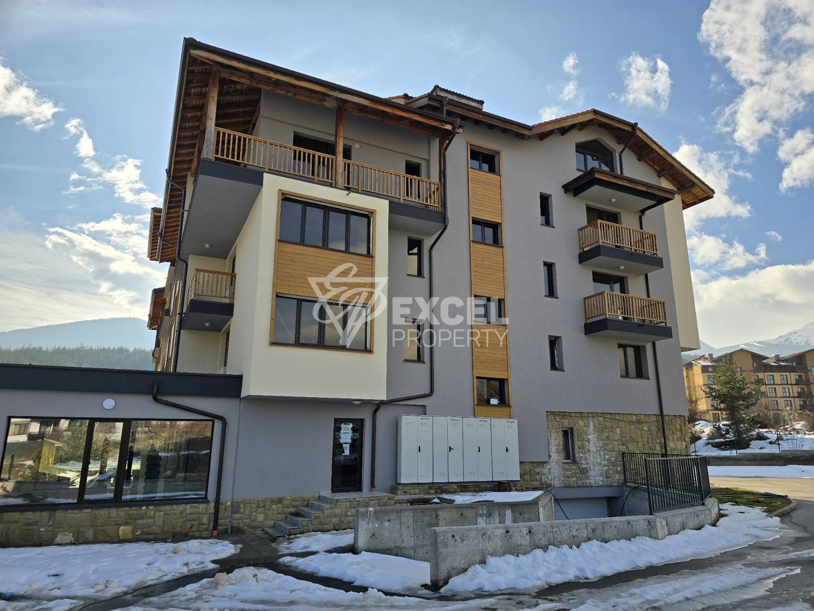 Spacious studio for sale in a new residential building, Bansko