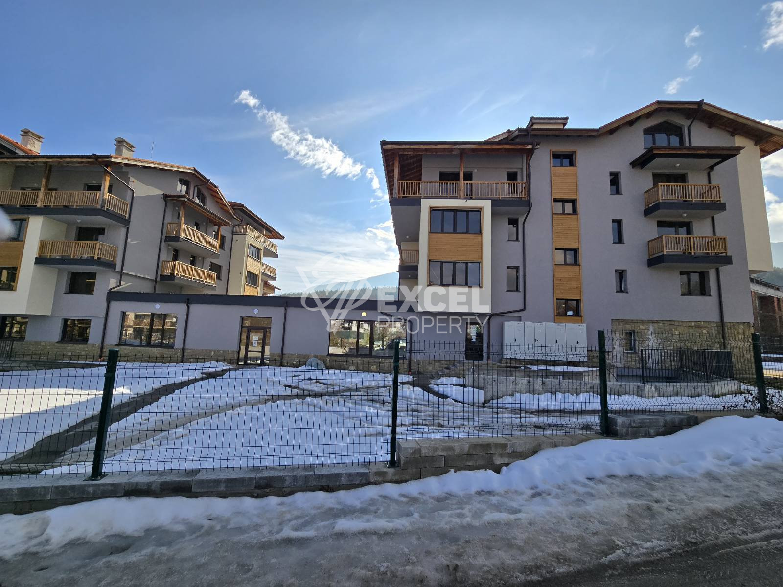 Spacious studio for sale in a new residential building, Bansko