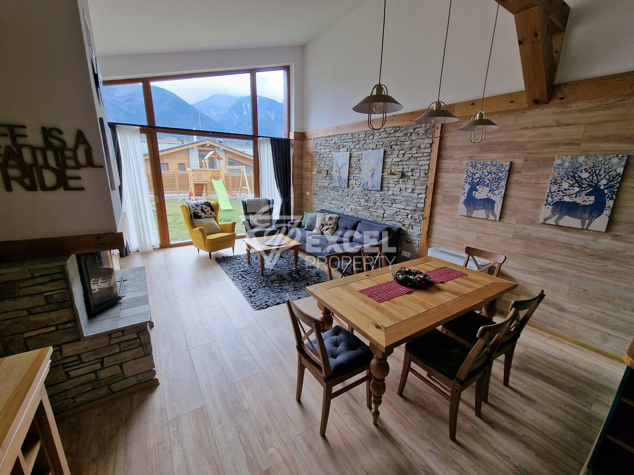 Alpine style house with three bedrooms and a large garden next to Pirin Golf, Pirin Mountain