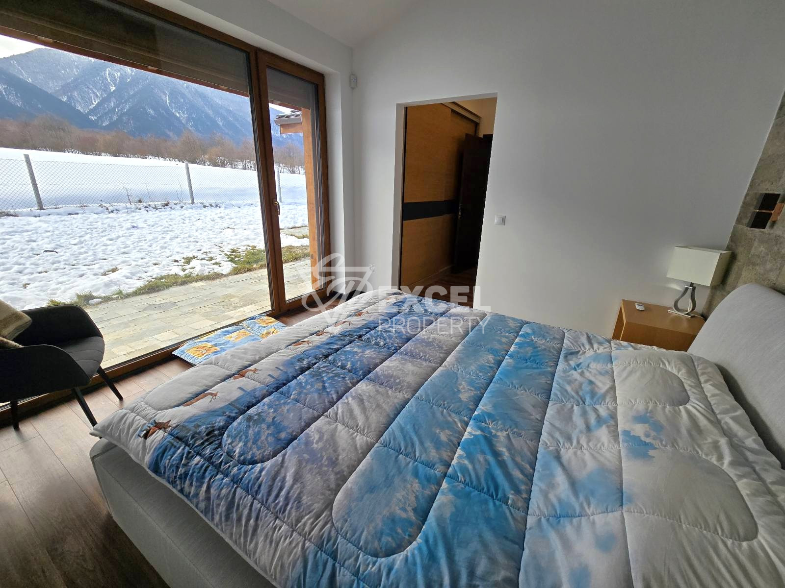 Mountain idyll: Alpine house at the foot of Pirin