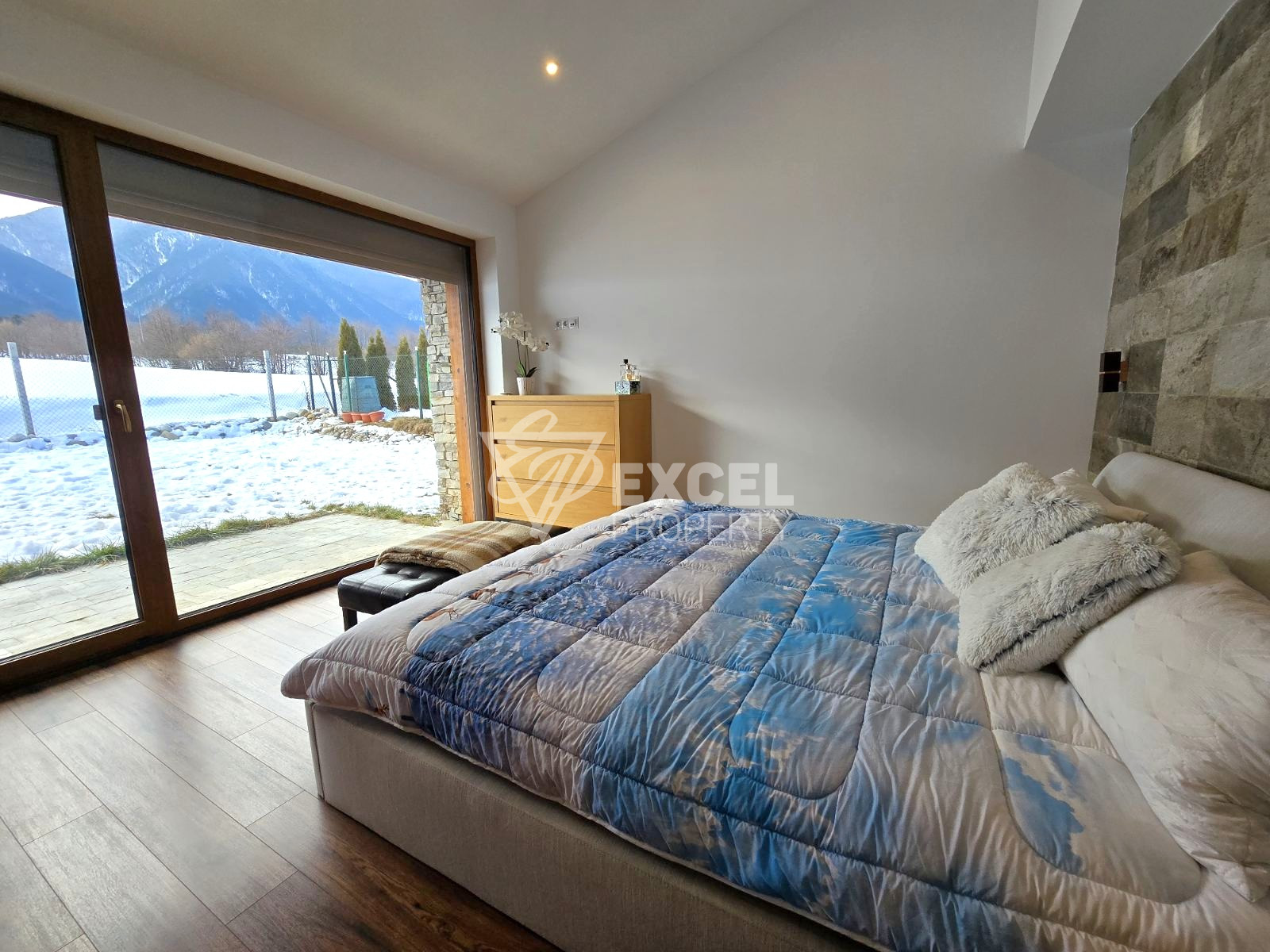 Mountain idyll: Alpine house at the foot of Pirin