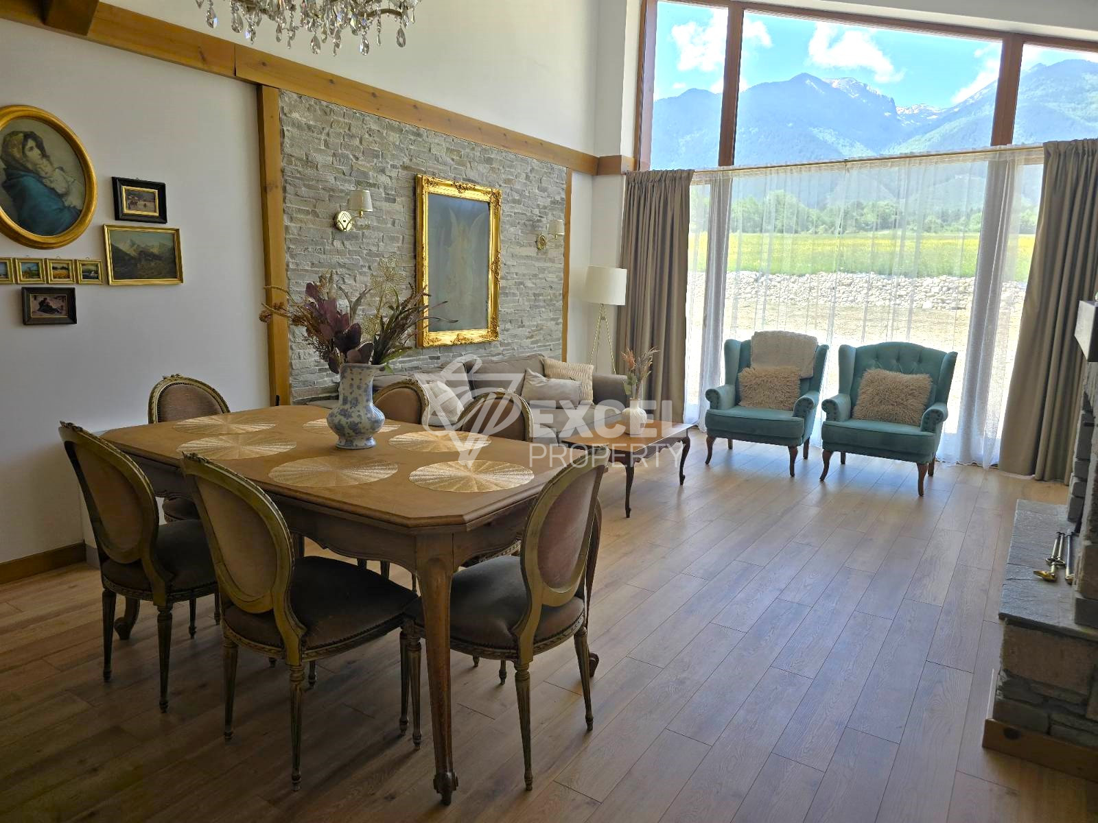 One-storey Alpine-style house for sale, close to Pirin Golf