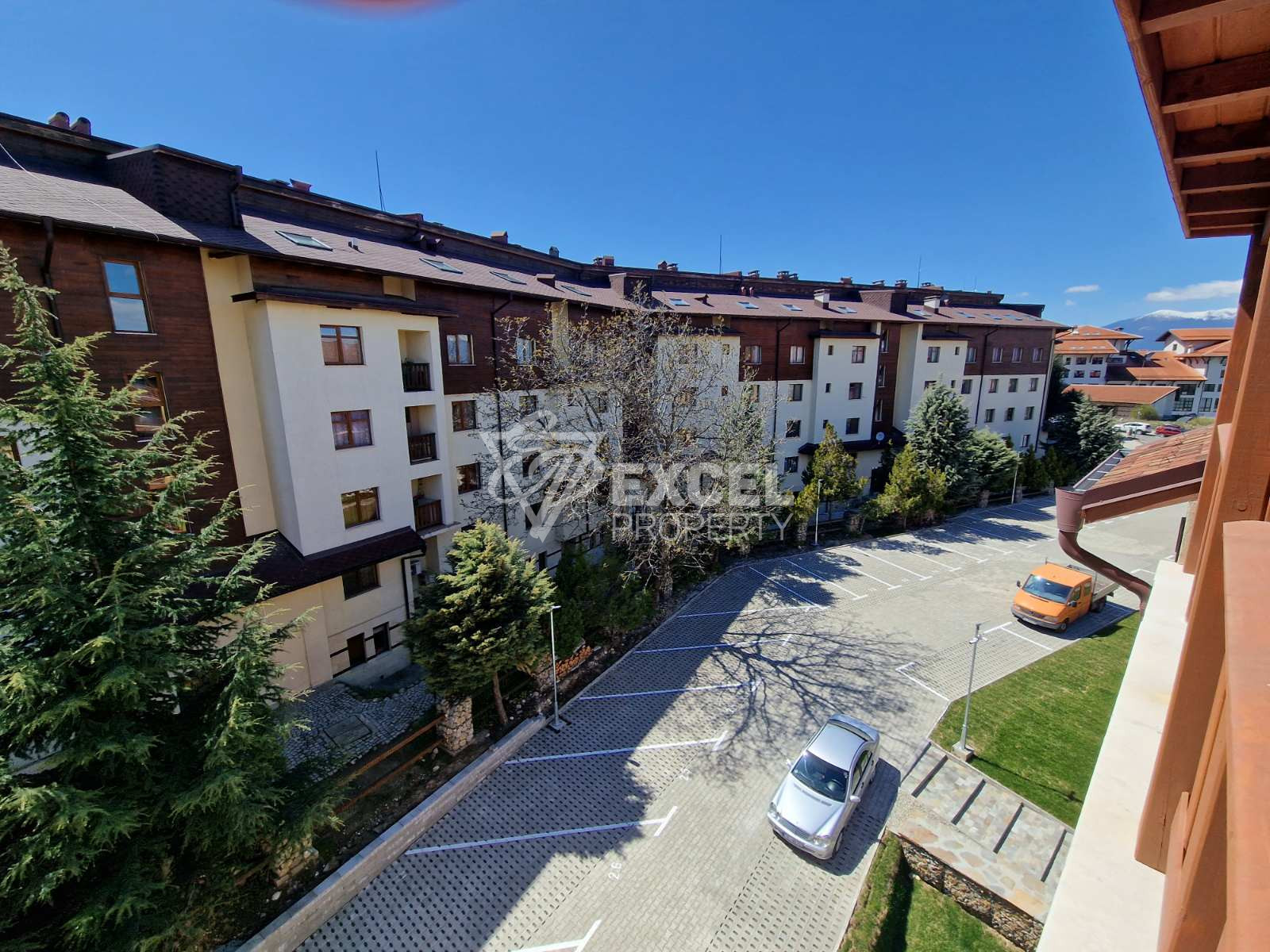 Southern studio with terrace for sale in the new part of Bansko