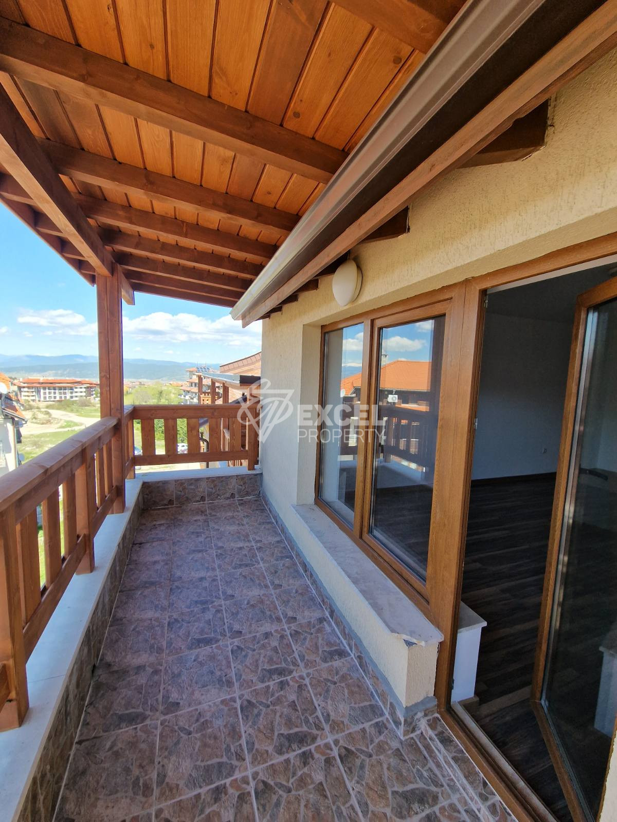 One-bedroom apartment in a new complex with a view of the Pirin Mountains in Bansko