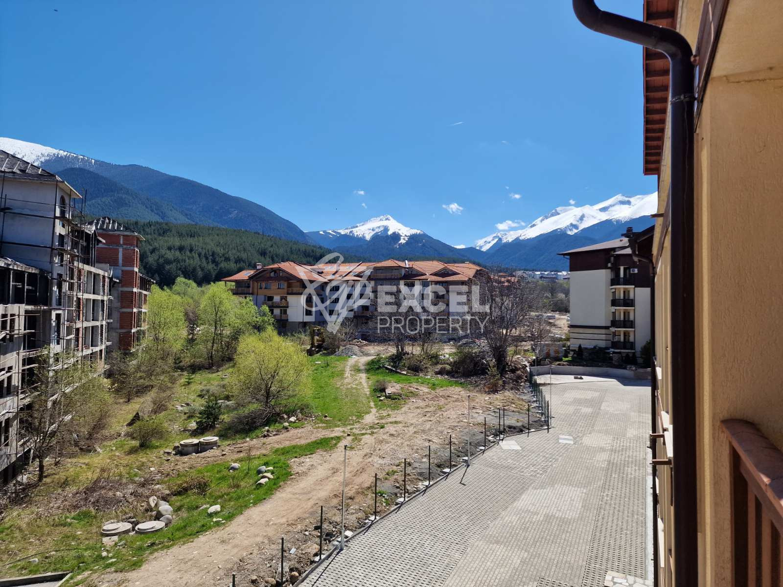 One-bedroom apartment in a complex without maintenance fee for sale in Bansko