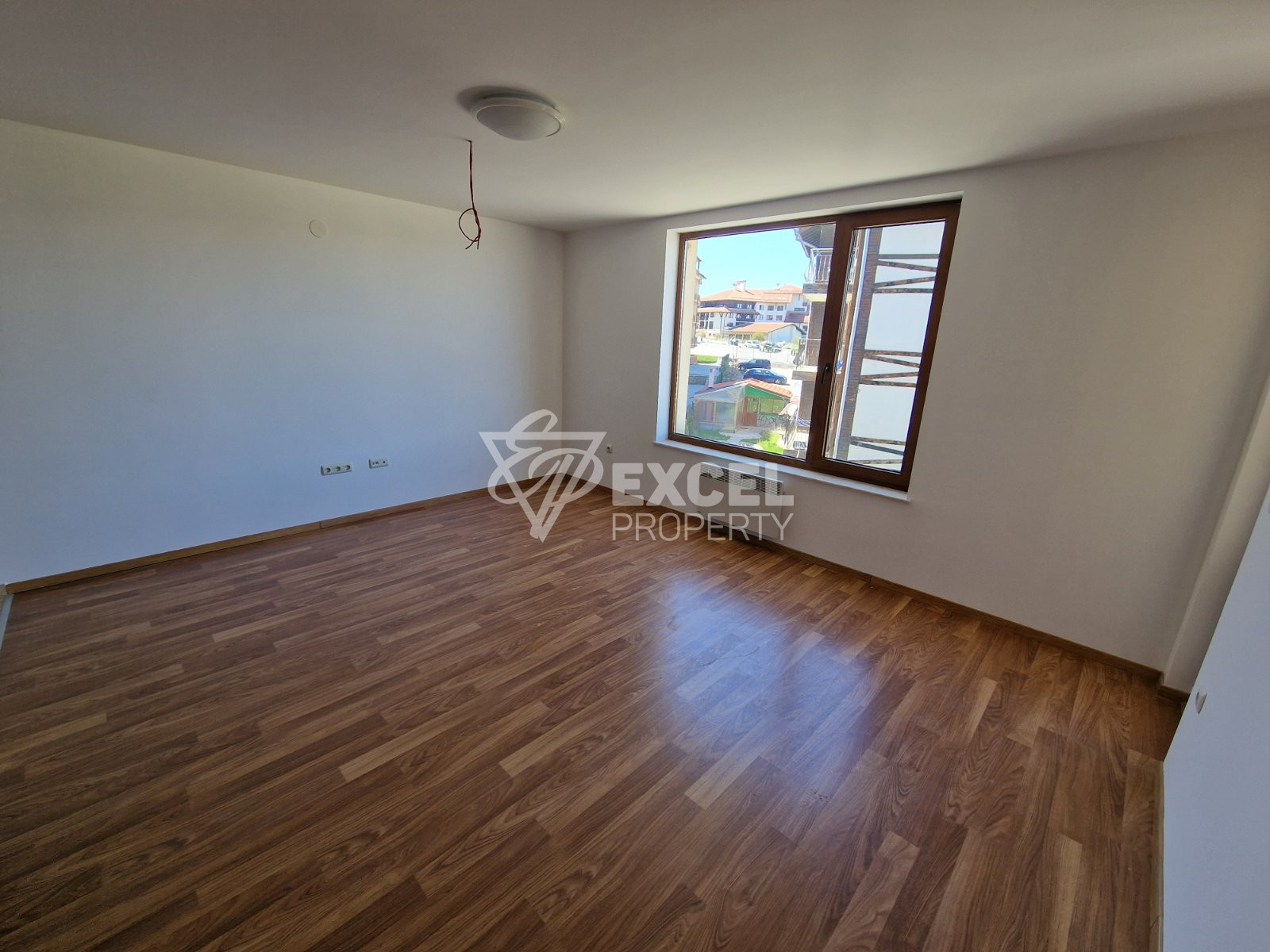 Studio apartment completed turnkey in a building with no maintenance fee