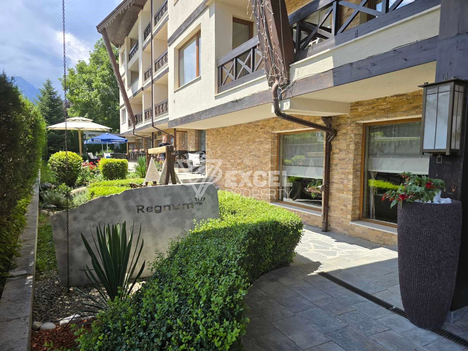 A luxurious new offer with beautiful sunsets, for sale in the 5-star Hotel Regnum, Bansko!