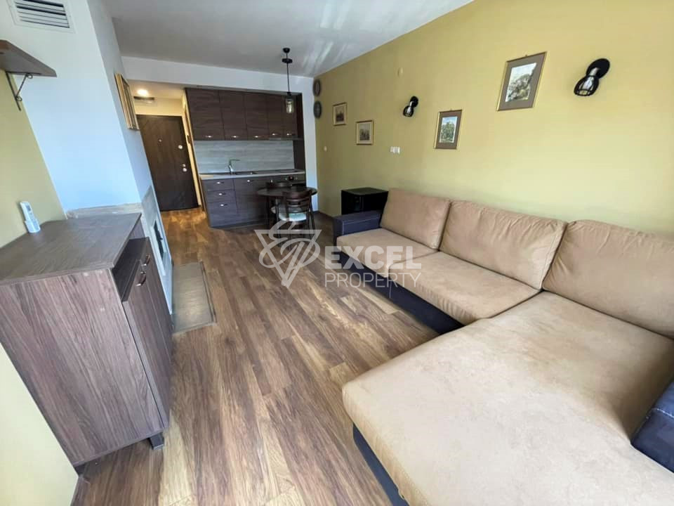 Spacious, furnished two-room apartment with air conditioners for rent in Bansko