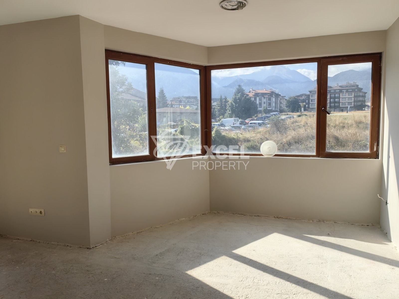 One-bedroom apartment with south exposure, 400m from the ski lift in Bansko