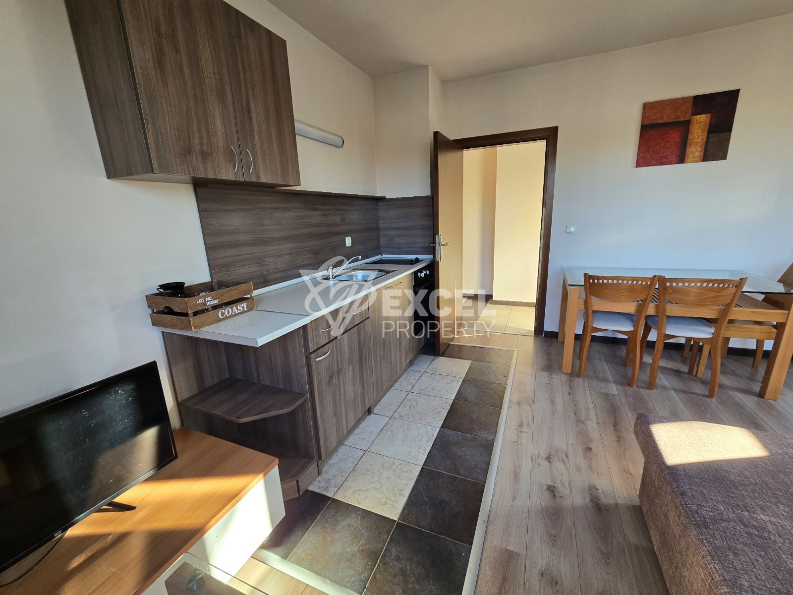 Small one-bedroom apartment in a year-round complex, Bansko