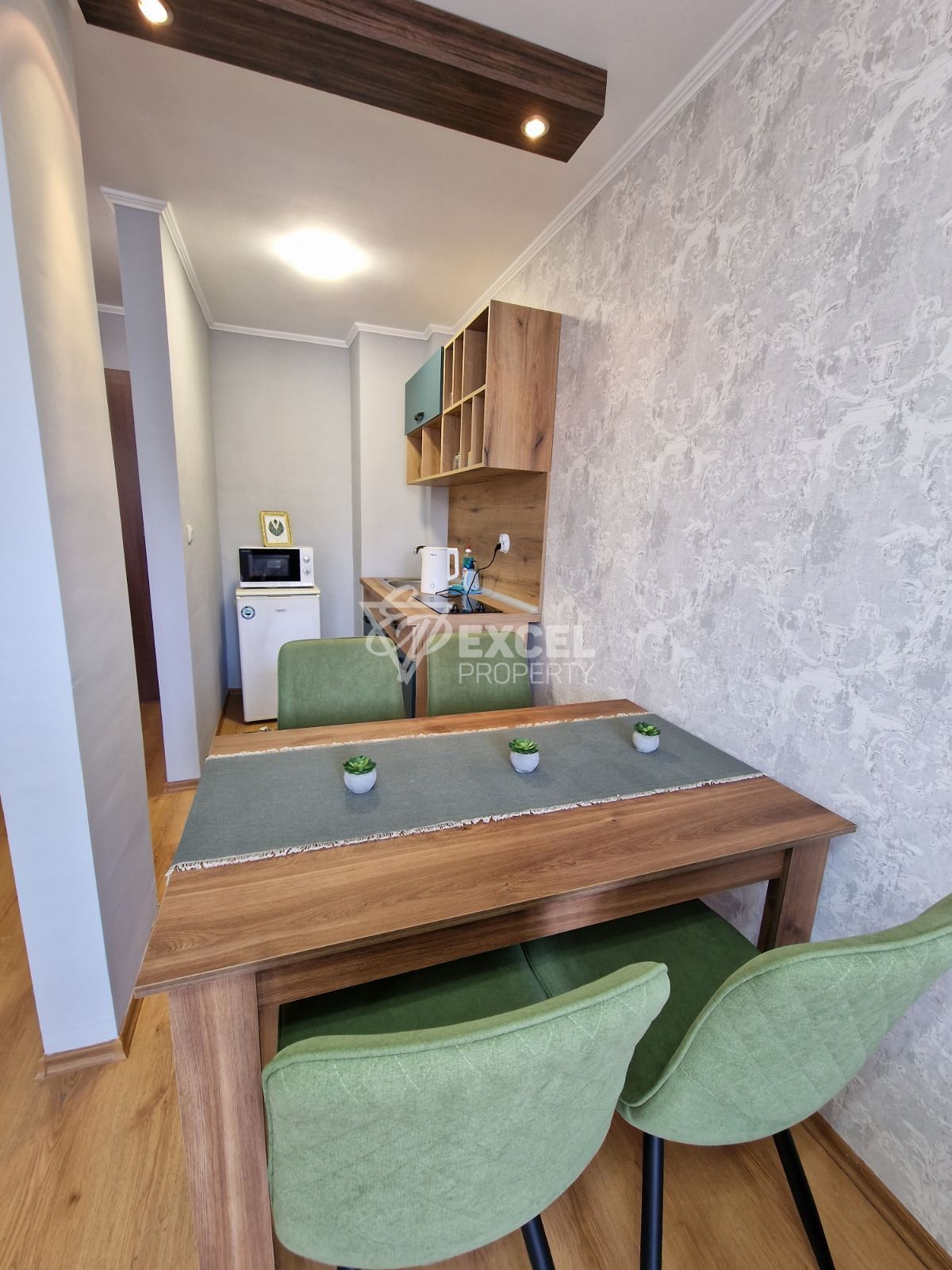 Modern furnished studio for sale in a gated complex, Bansko