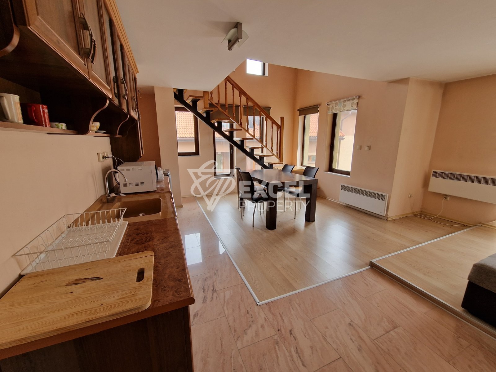 One-bedroom maisonette apartment for sale in Bansko, 300m from the Gondola