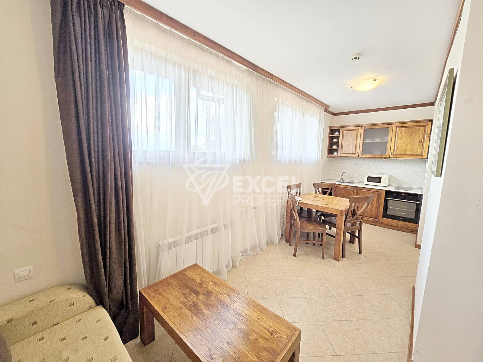 Spacious, furnished studio in the year-round Saint Ivan Rilski complex, Bansko