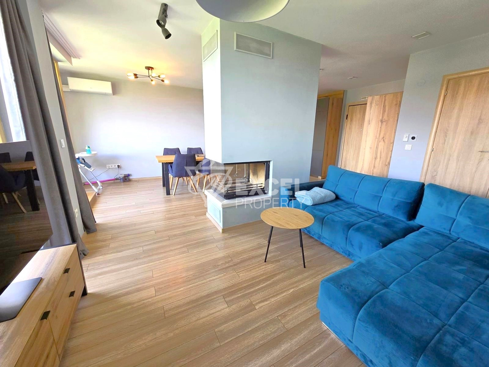 Stylishly furnished two bedroom apartment for sale in a residential building, near Pirin National Park