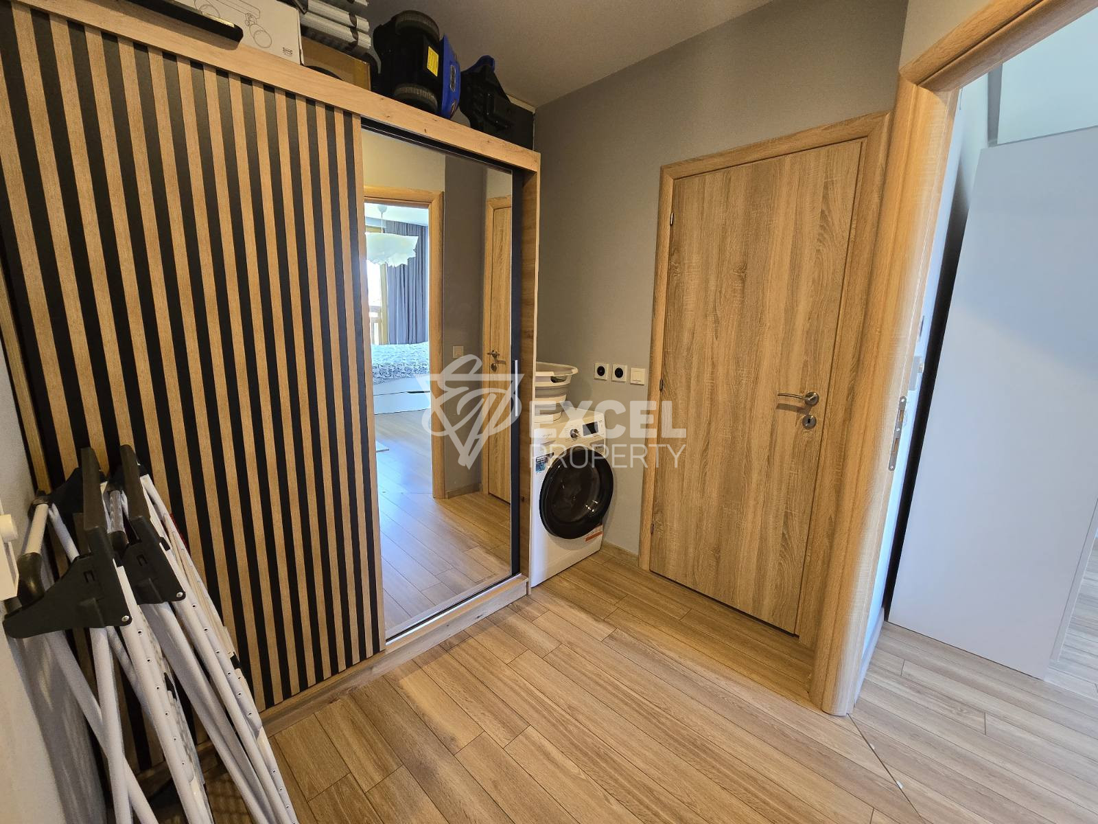 Stylishly furnished two bedroom apartment for sale in a residential building, near Pirin National Park