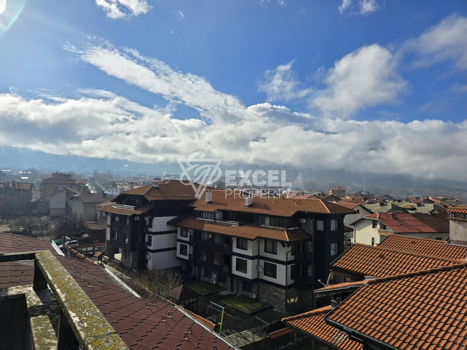 Exclusive one-bedroom apartment with a panoramic view of Pirin and Rila for sale in Bansko