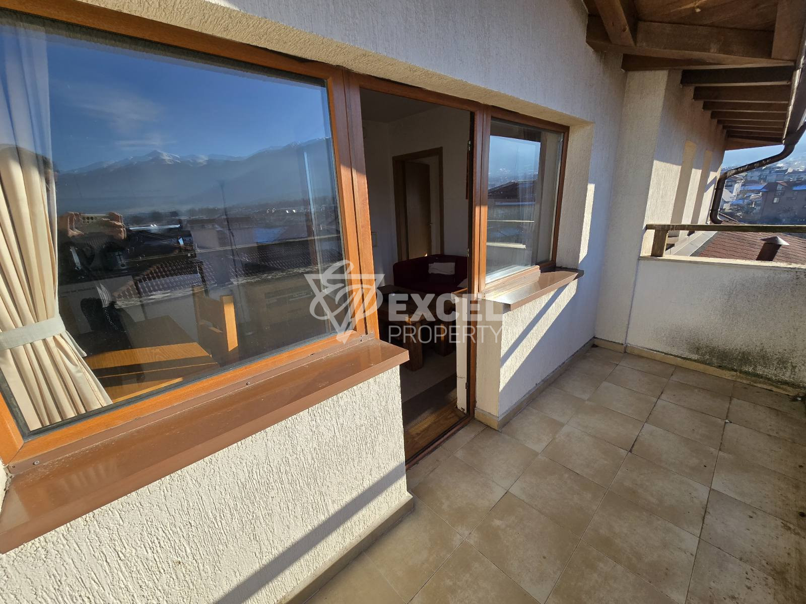 Exclusive one-bedroom apartment with a panoramic view of Pirin and Rila for sale in Bansko