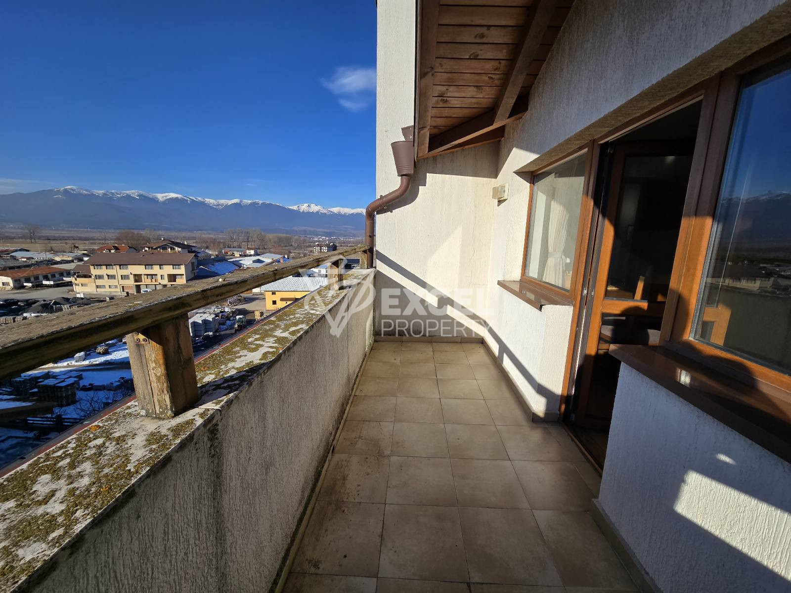 Exclusive one-bedroom apartment with a panoramic view of Pirin and Rila for sale in Bansko