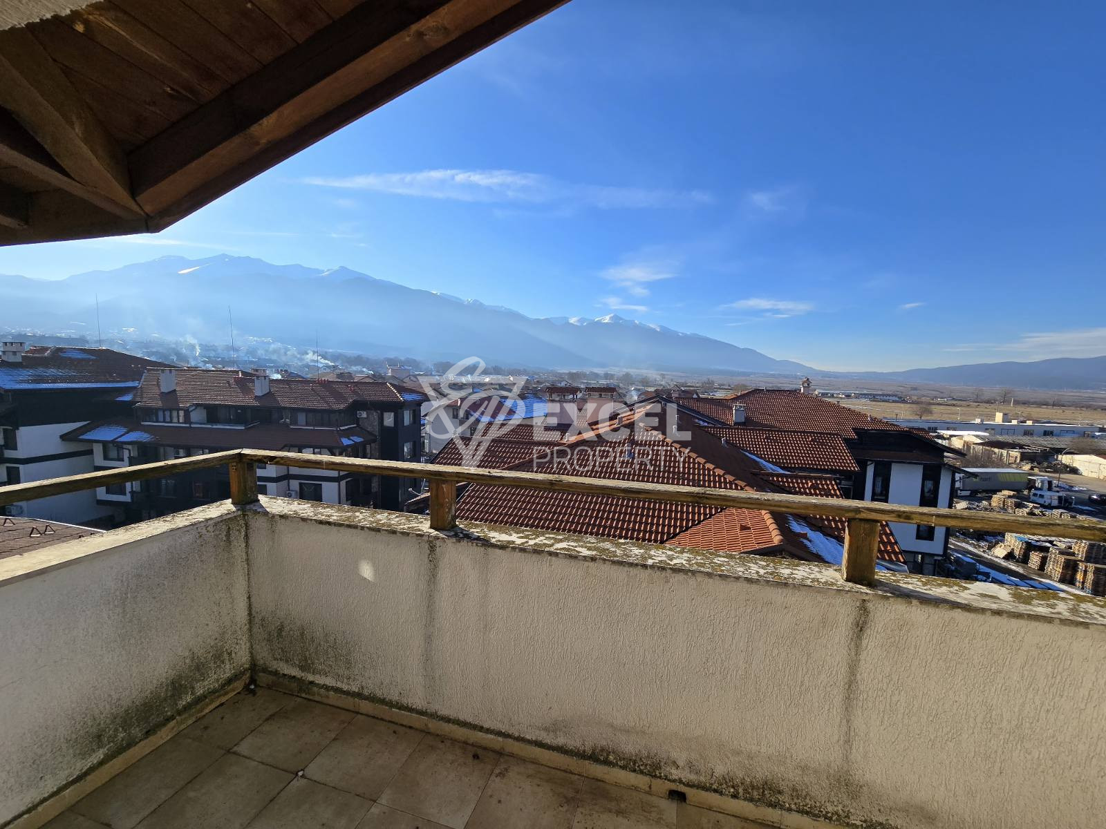 Exclusive one-bedroom apartment with a panoramic view of Pirin and Rila for sale in Bansko