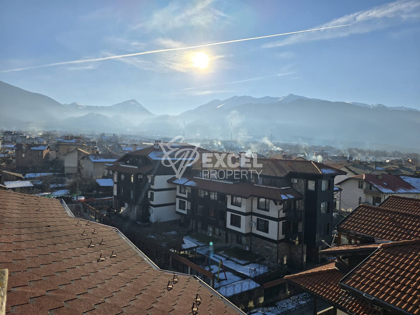 Exclusive one-bedroom apartment with a panoramic view of Pirin and Rila for sale in Bansko