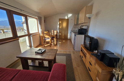 Exclusive one-bedroom apartment with a panoramic view of Pirin and Rila for sale in Bansko