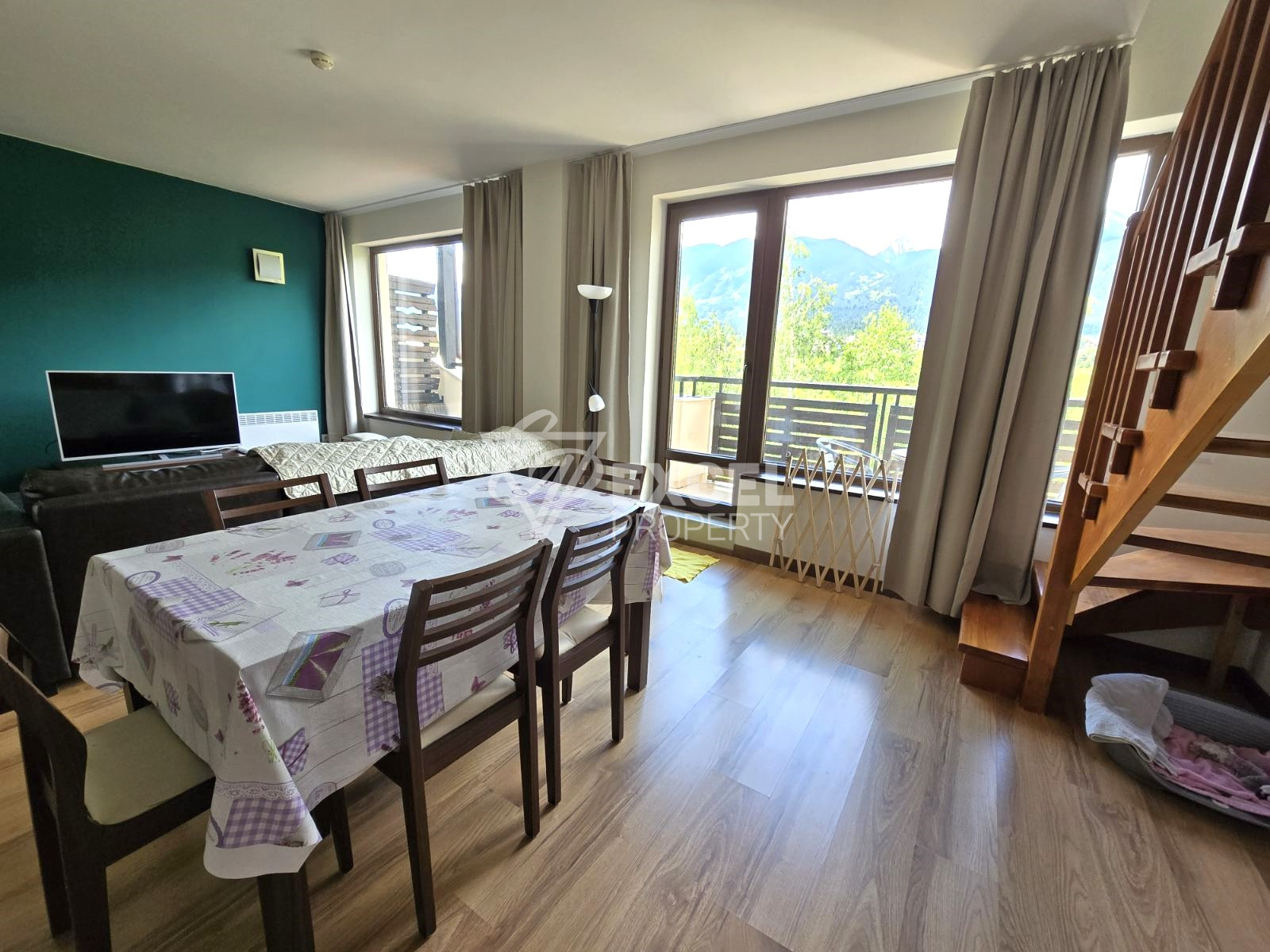 Exclusive maisonette with three bedrooms and a magnificent panoramic view of the Pirin peaks