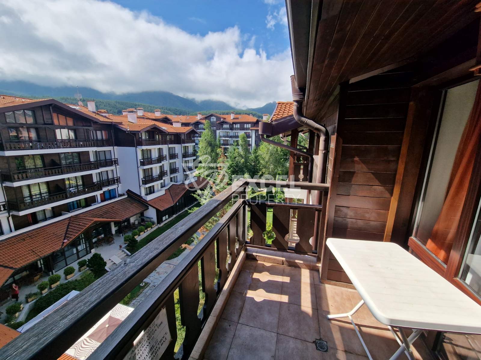 Winslow Infinity: Furnished studio with a ski room and a wonderful view of Pirin