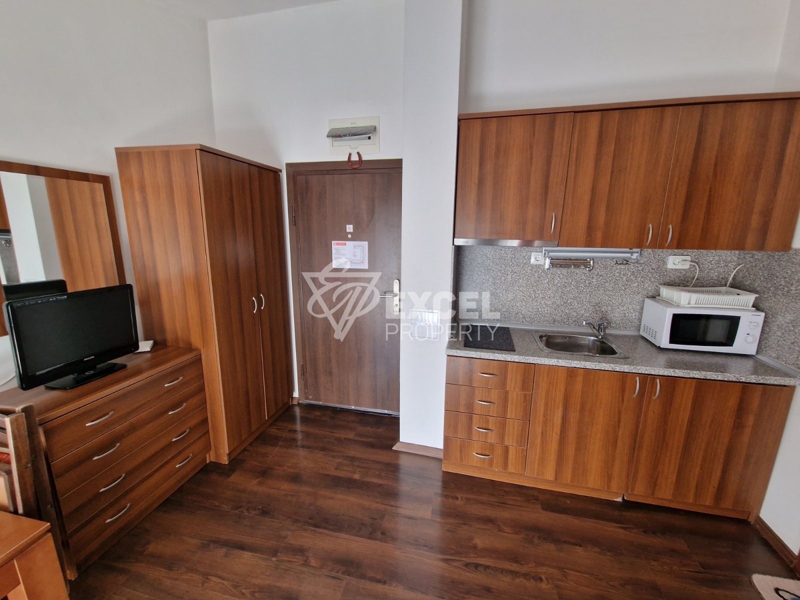 Winslow Infinity: Furnished studio with a ski room and a wonderful view of Pirin