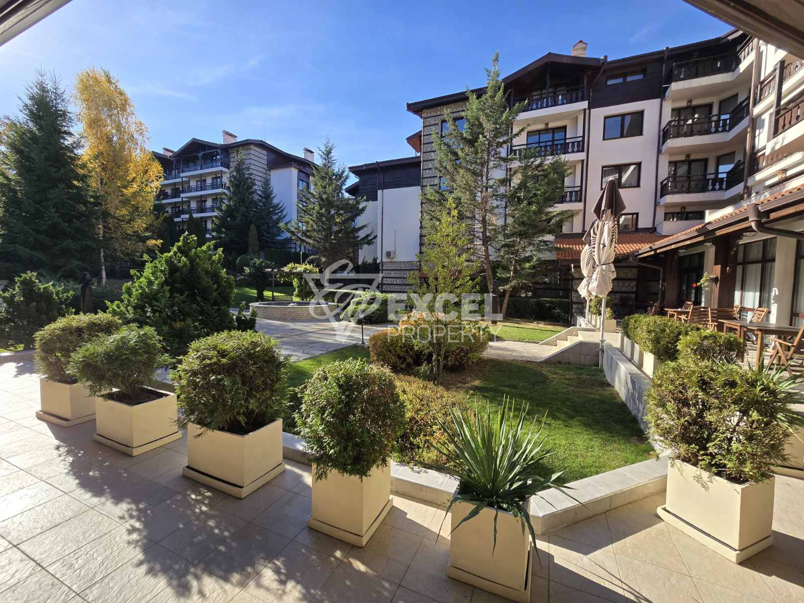 One-bedroom apartment with south exposure in the year-round complex Winslow Infinity, Bansko