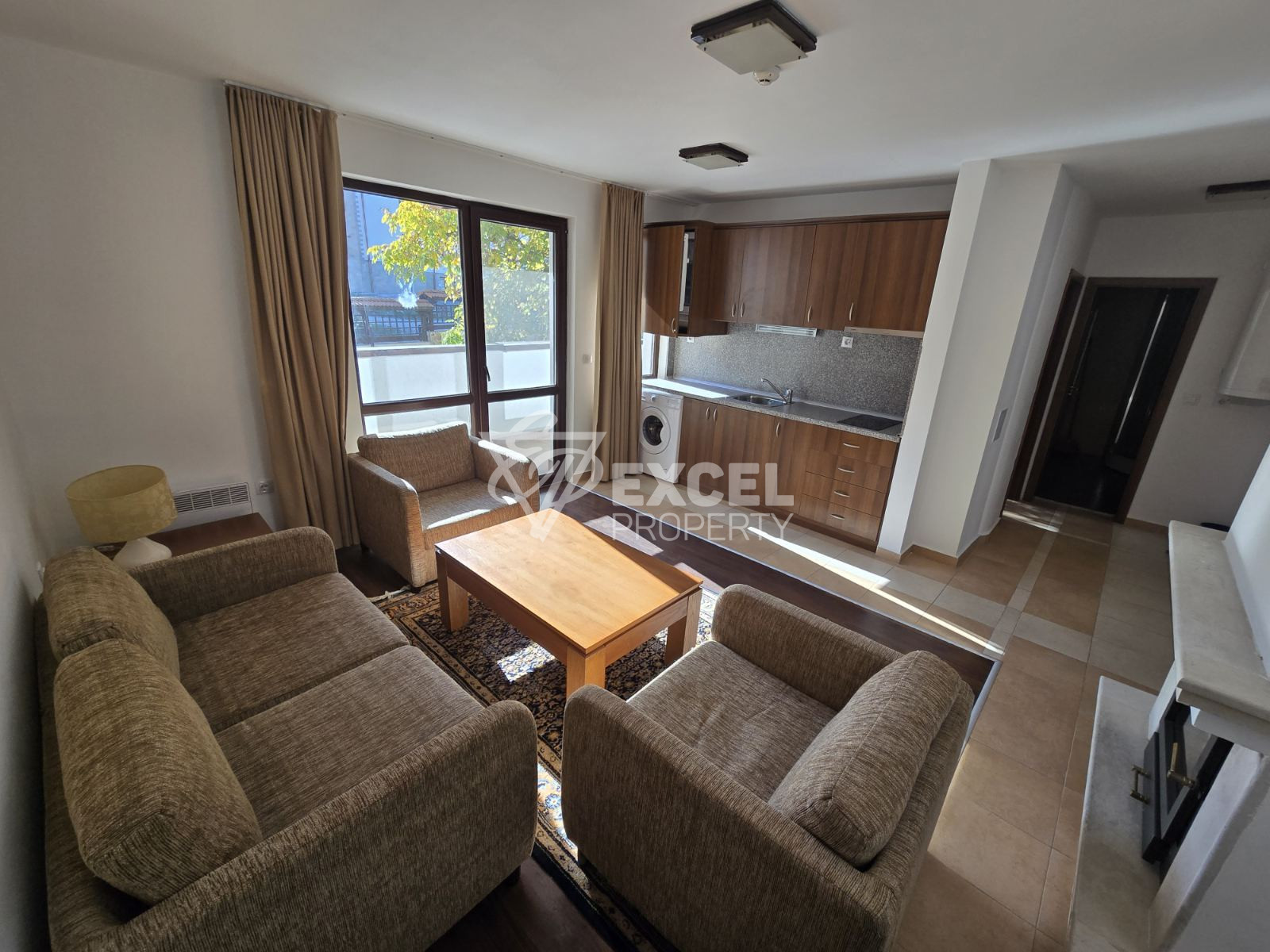 One-bedroom apartment with south exposure in the year-round complex Winslow Infinity, Bansko