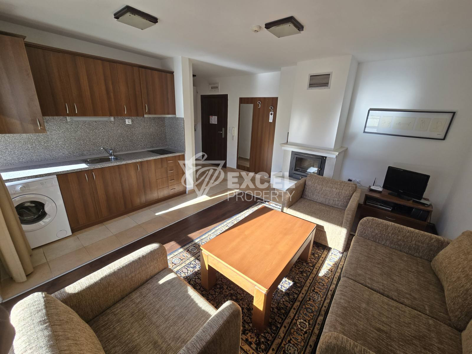 One-bedroom apartment with south exposure in the year-round complex Winslow Infinity, Bansko