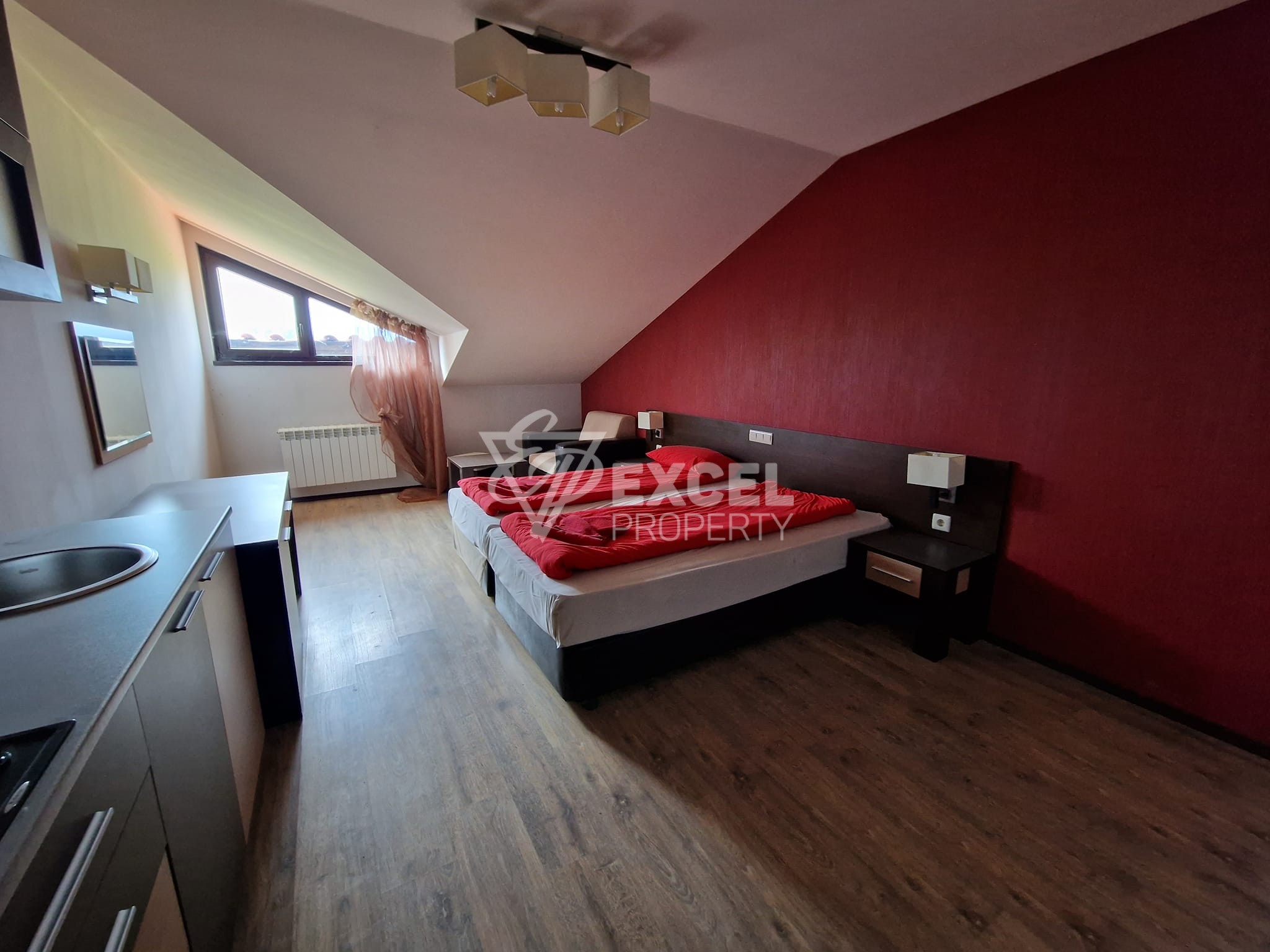 Studio at a good price for sale near the village of Banya and Bansko