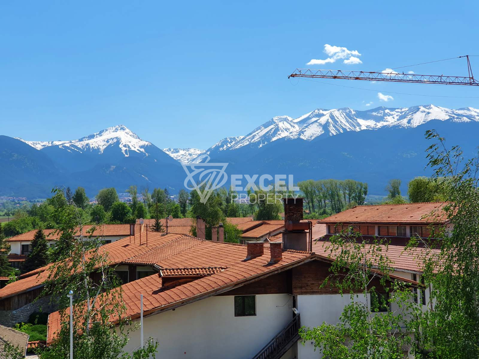 Apartment with a beautiful view of Pirin between Bansko and the village of Banya