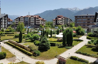 Cozy studio with terrace for sale in Aspen Golf, Razlog area