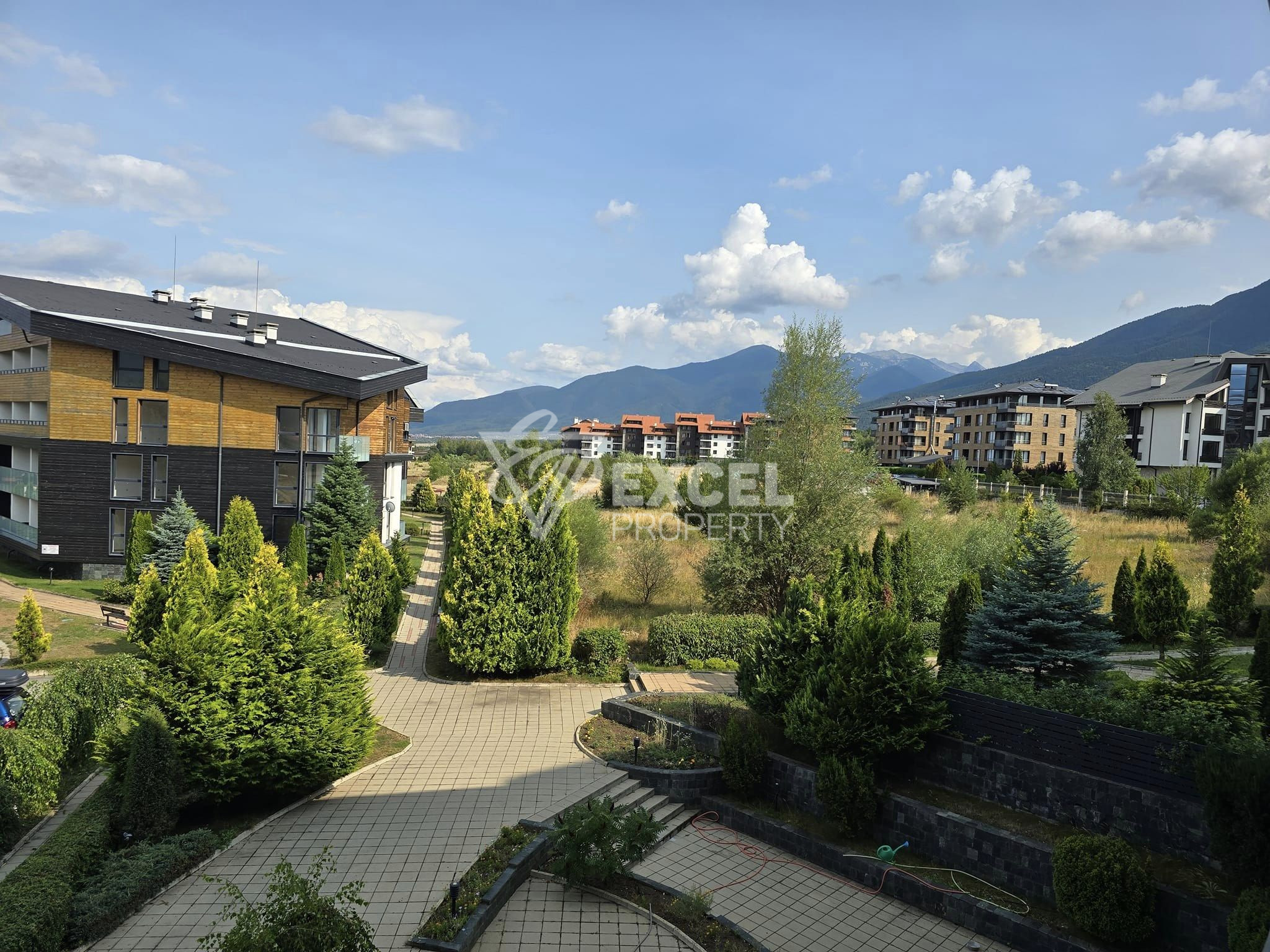 Eastern studio with terrace for sale in Aspen Heights, Razlog