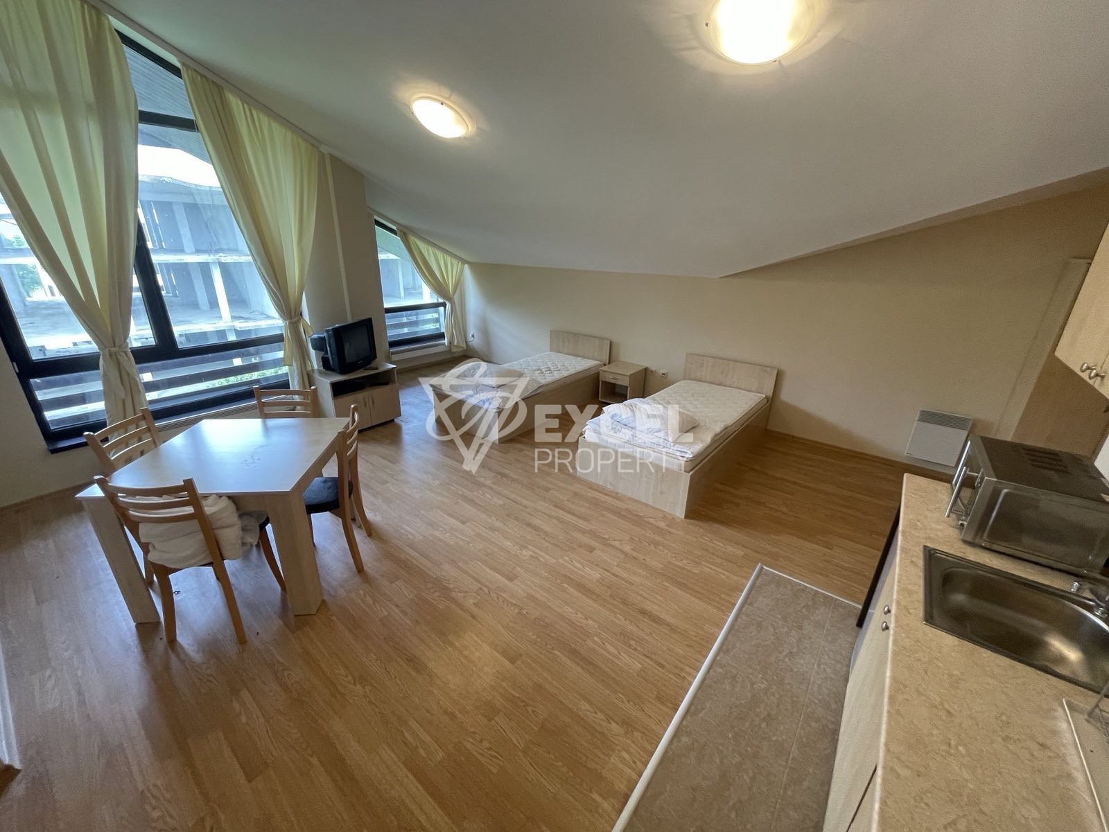 Spacious studio for sale in Aspen Suites next to Pirin Golf! Affordable price!