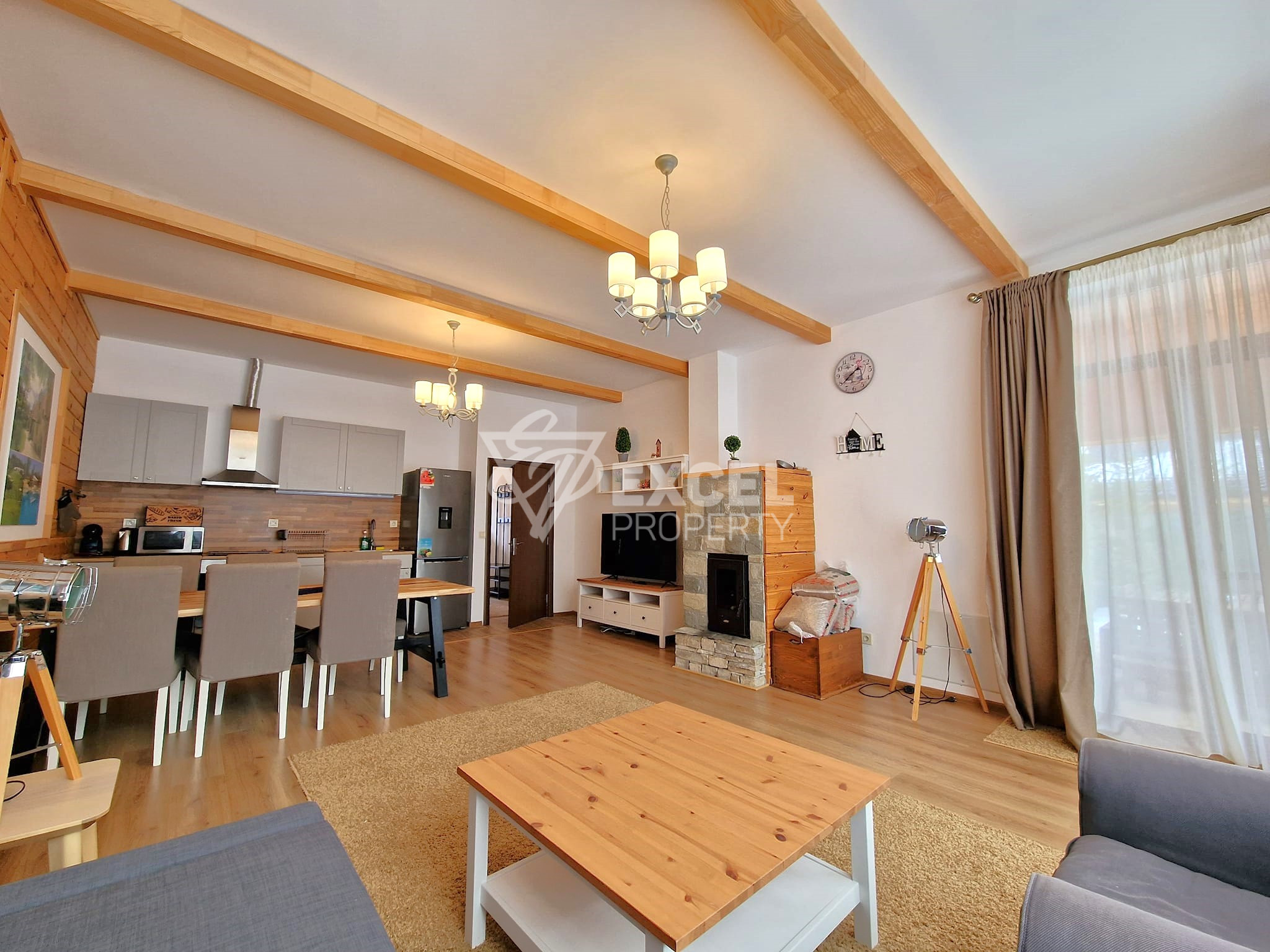 Alpine house with three bedrooms for sale in Razlog and Bansko area! No maintenance fee!