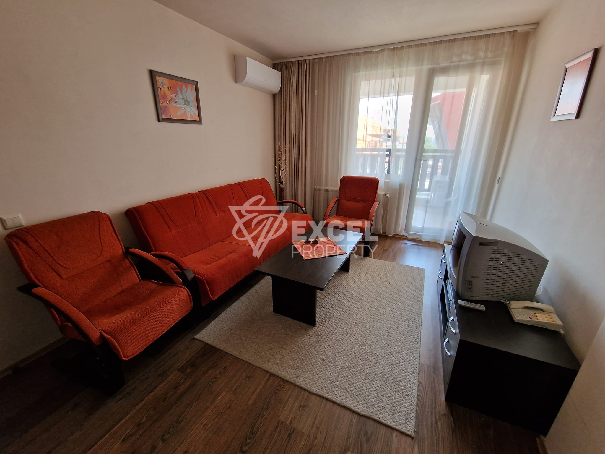 Bargain one bedroom apartment 50 meters from the ski lift in Bansko