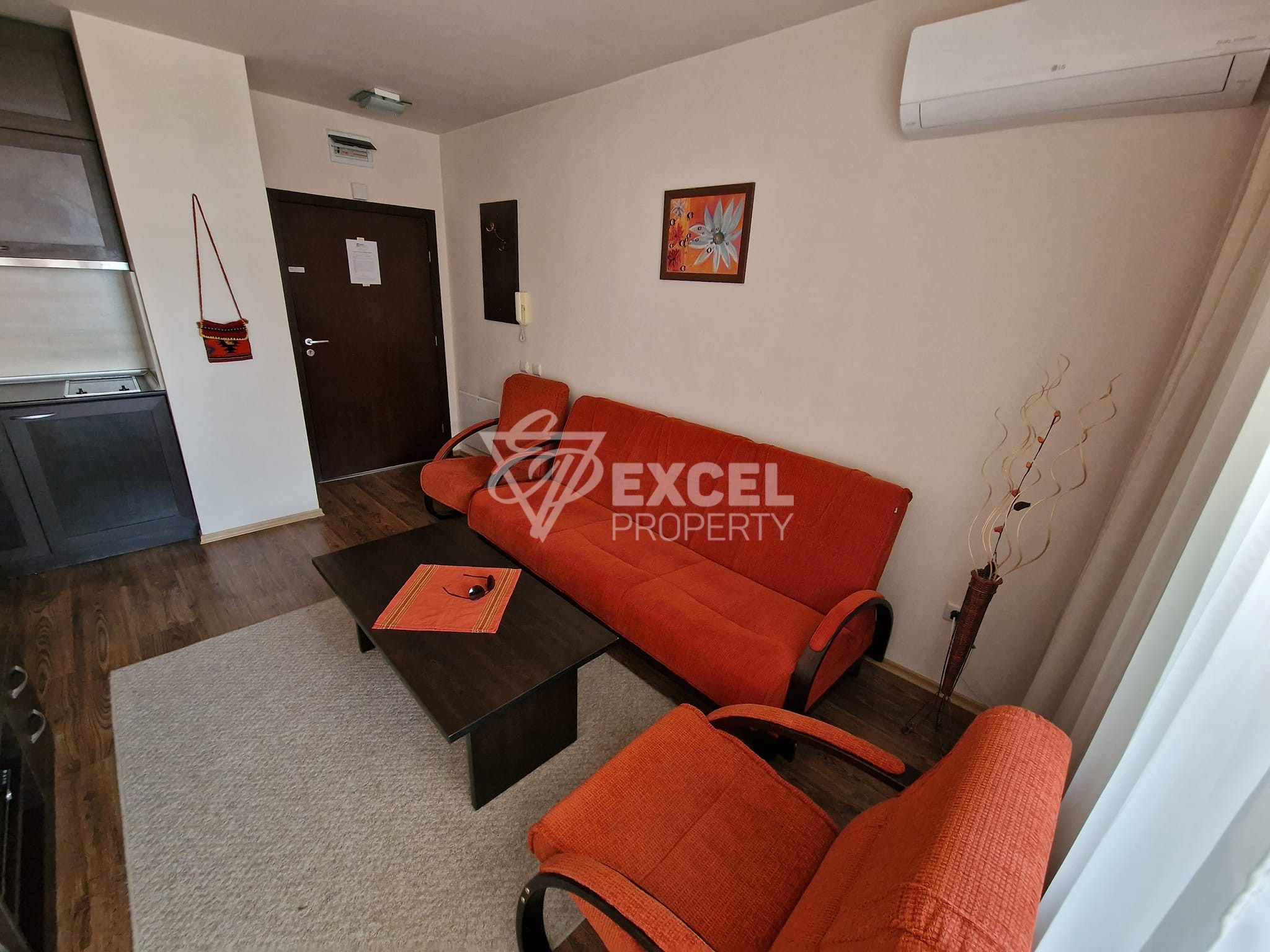 Bargain one bedroom apartment 50 meters from the ski lift in Bansko