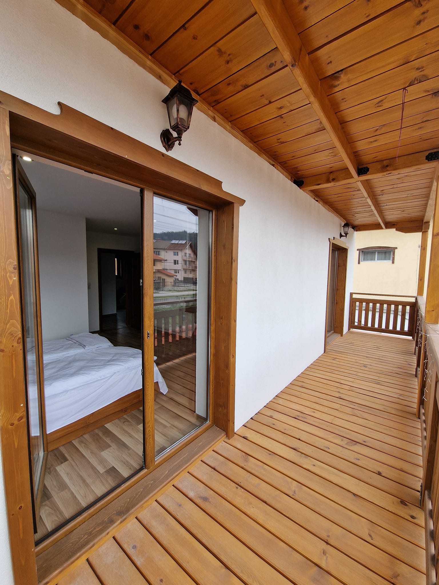 Renovated three-story house with a large yard for sale in the village of Banya, Bansko region