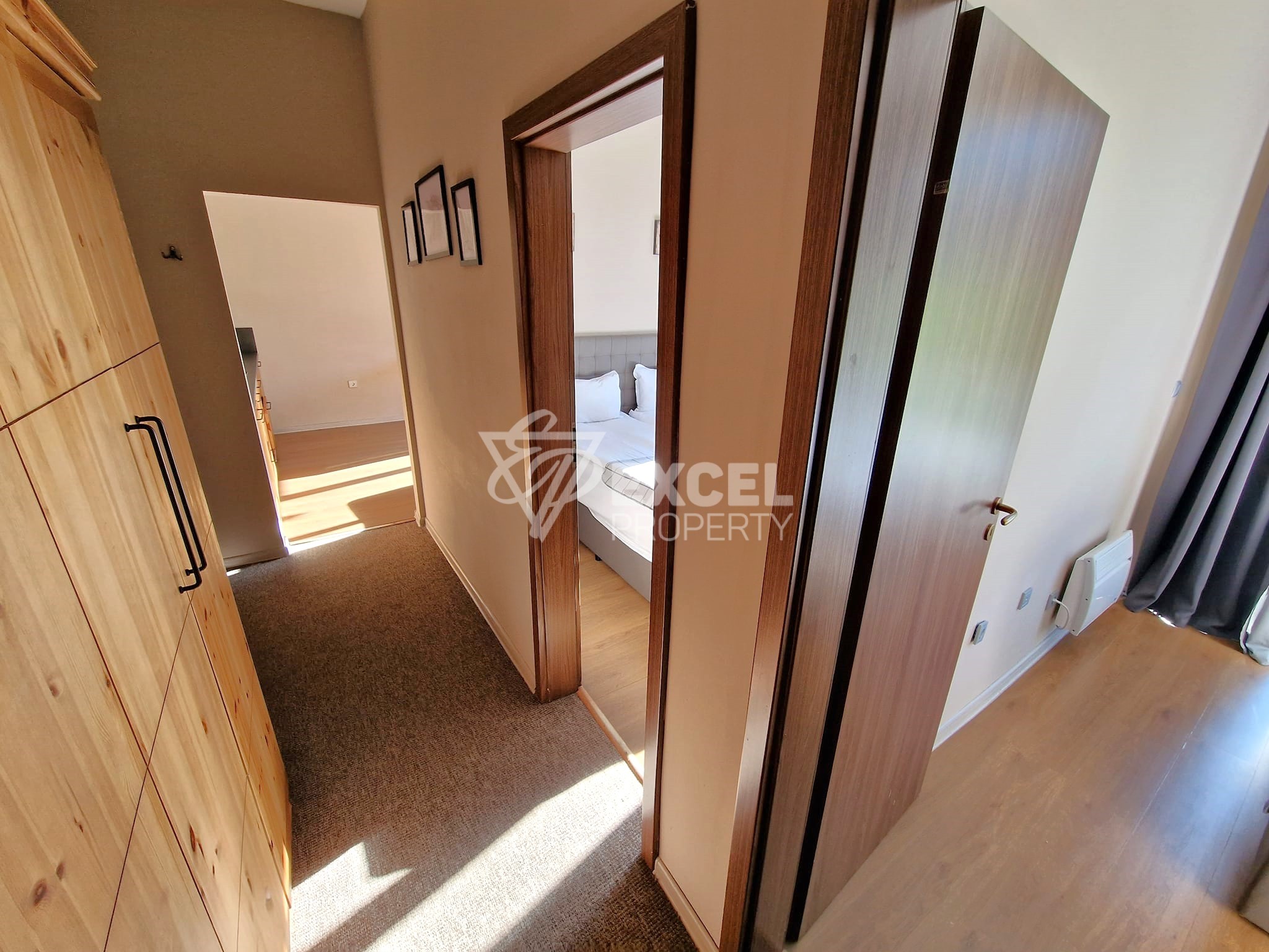 Two bedroom south-facing apartment for sale in the Cornelia complex, next to Pirin Golf