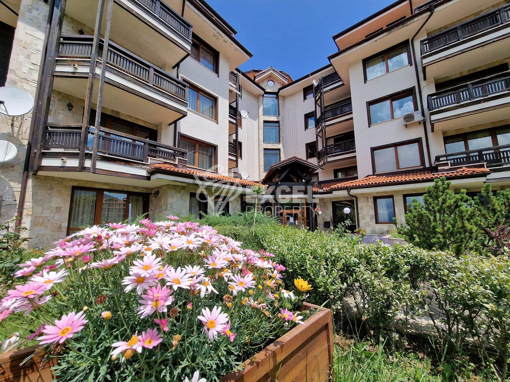 One-room apartment at a bargain price next to Lyon Hotel in Bansko