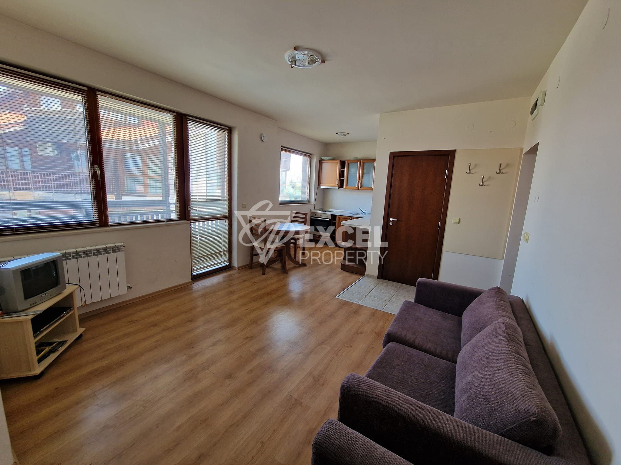 One-room apartment at a bargain price next to Lyon Hotel in Bansko