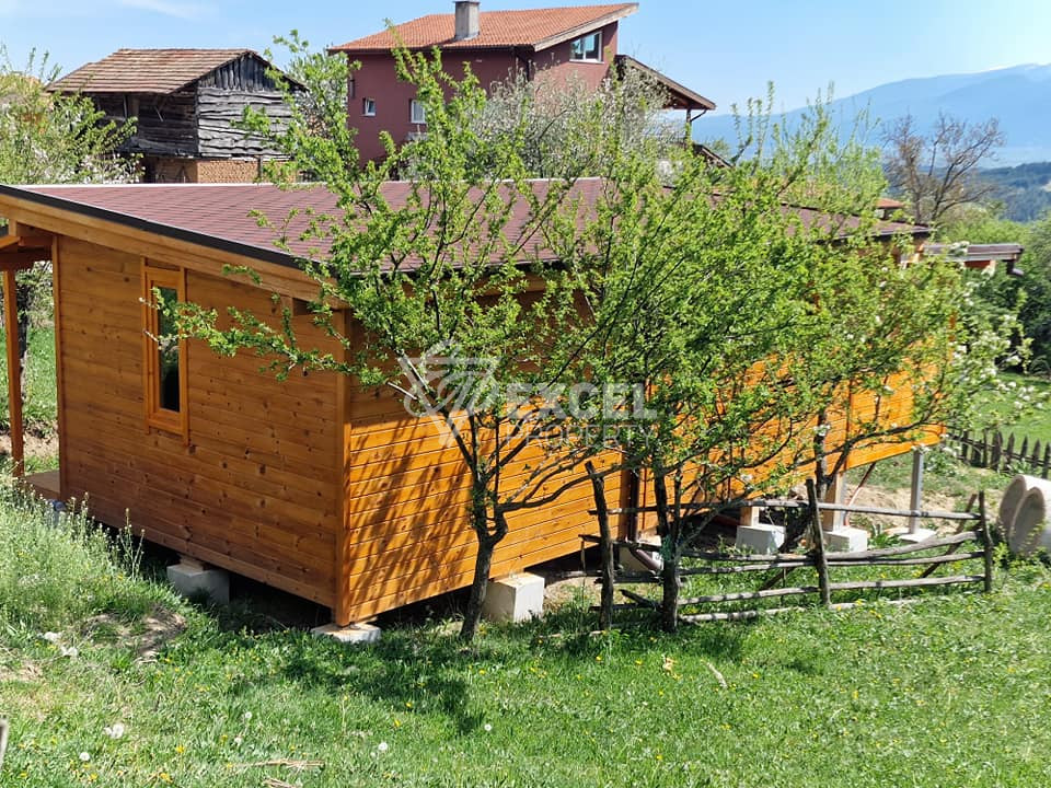 New, ECO house for sale in the village of Dobarsko, 20 km from Bansko