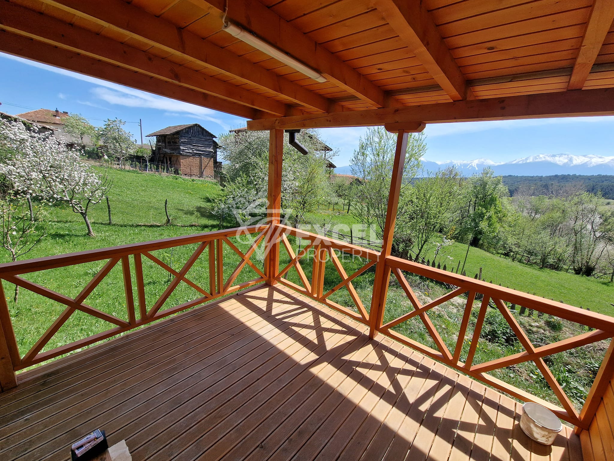 New, ECO house for sale in the village of Dobarsko, 20 km from Bansko