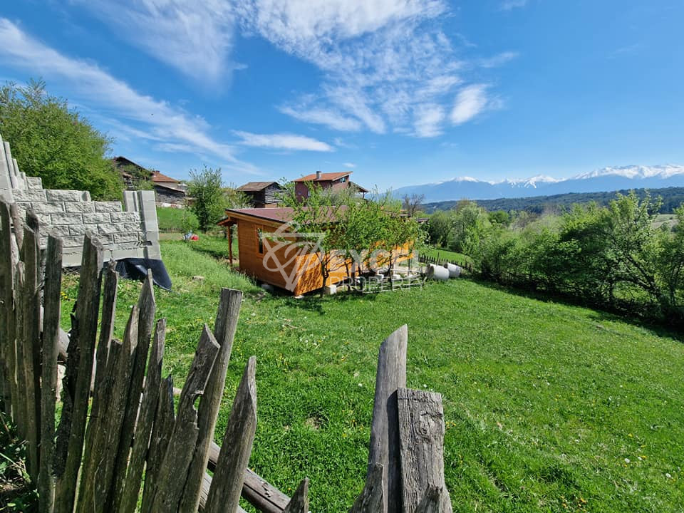 New, ECO house for sale in the village of Dobarsko, 20 km from Bansko