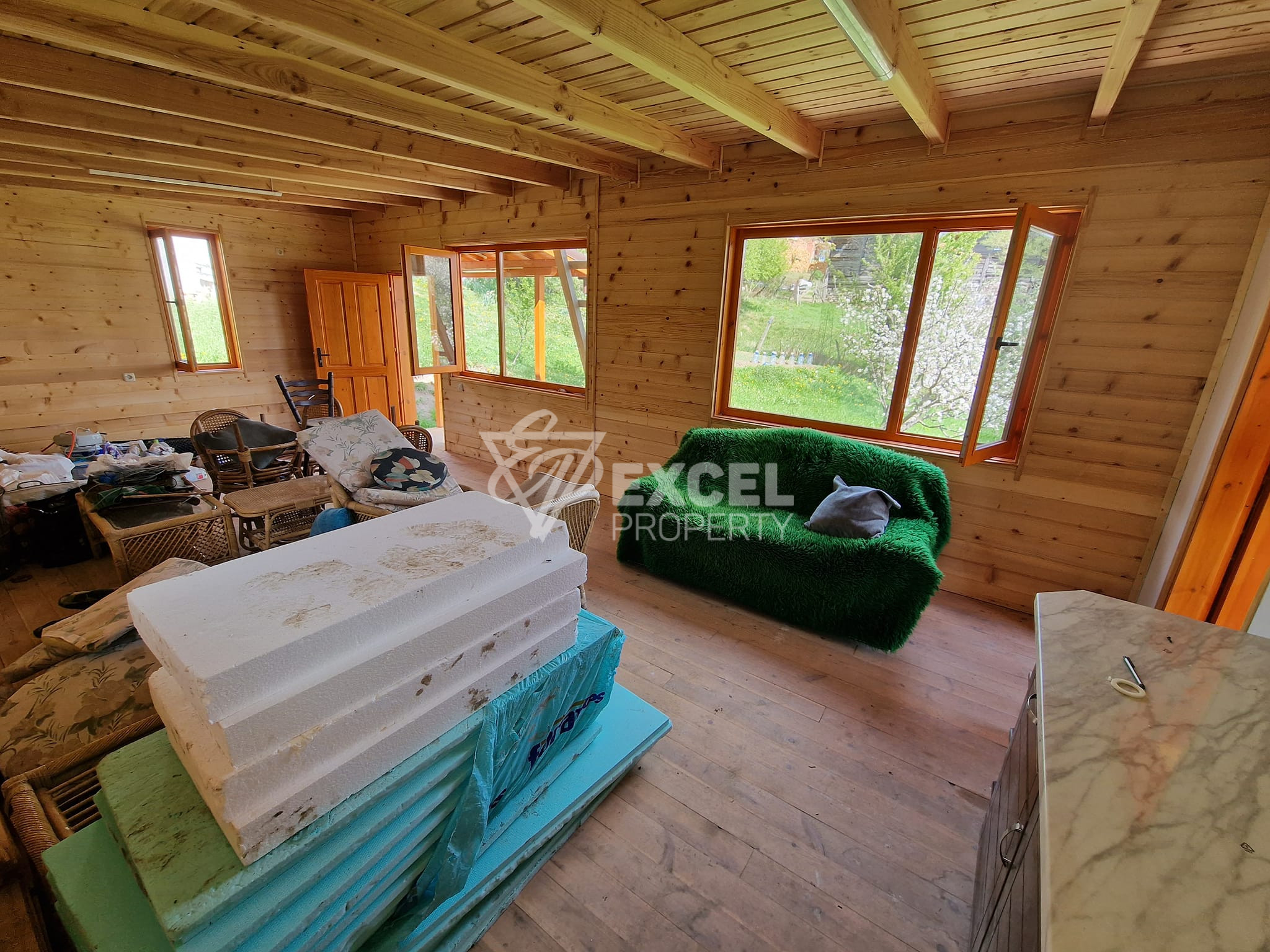 New, ECO house for sale in the village of Dobarsko, 20 km from Bansko