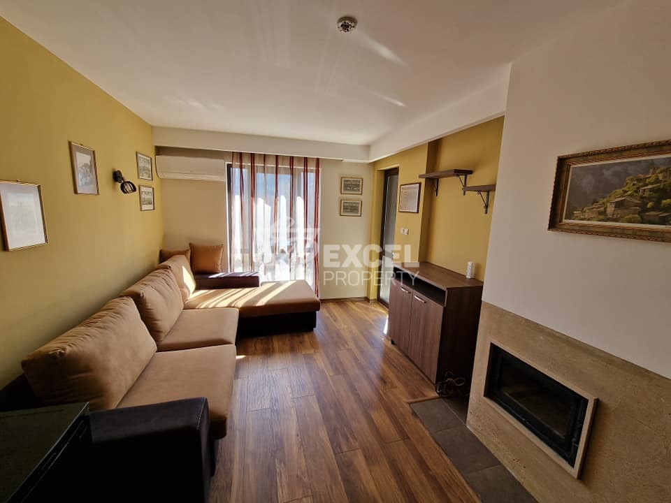 Spacious one bedroom apartment with fireplace and low maintenance fee for sale