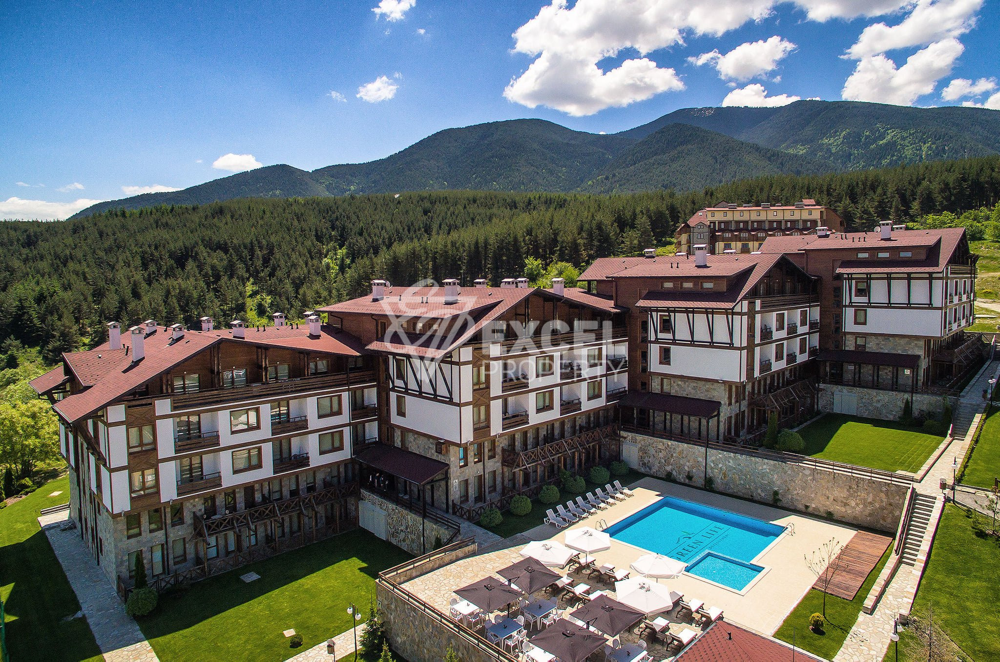 Bansko: Studio for sale in one of the best year-round complexes in Bansko – Green Life Ski and Spa