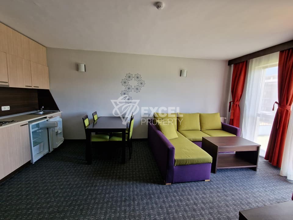 One-bedroom apartment with a wonderful view of Pirin, next to the BELVEDERE hotel